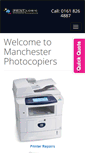 Mobile Screenshot of manchesterphotocopiers.com